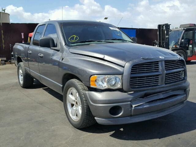 1D7HA18Z02J241715 - 2002 DODGE RAM 1500 CHARCOAL photo 1