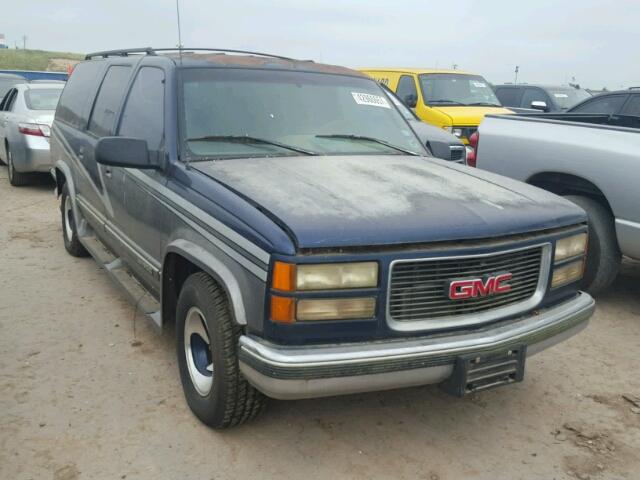 1GDEC16R5TJ741702 - 1996 GMC SUBURBAN BLUE photo 1