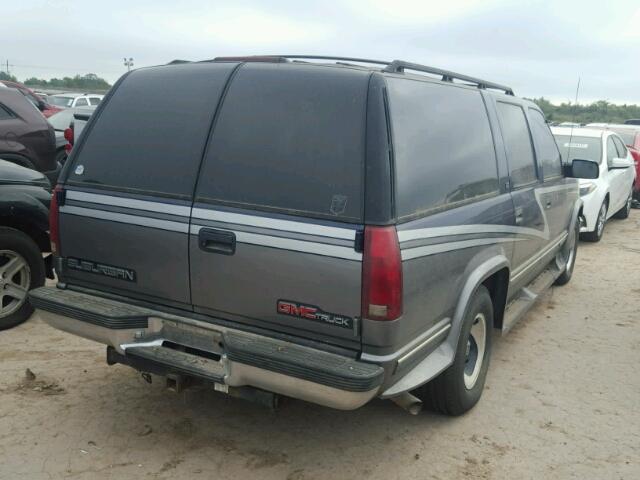 1GDEC16R5TJ741702 - 1996 GMC SUBURBAN BLUE photo 4