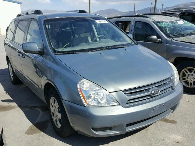 KNDMB233986244672 - 2008 KIA SEDONA GRAY photo 1