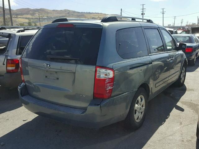 KNDMB233986244672 - 2008 KIA SEDONA GRAY photo 4