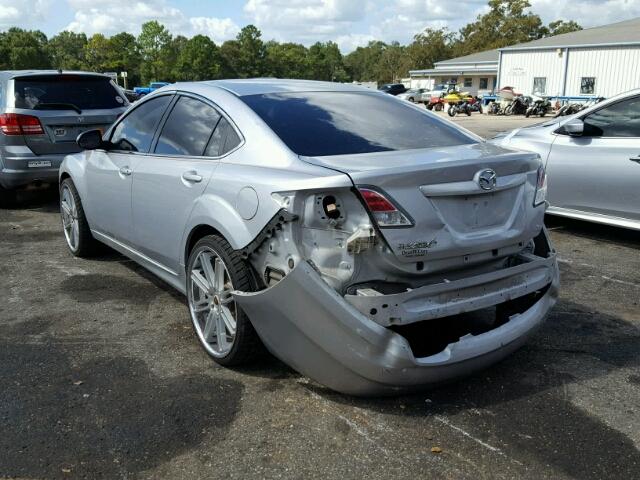 1YVHZ8BH9B5M16719 - 2011 MAZDA 6 I SILVER photo 3