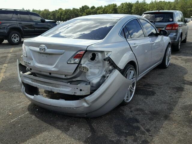 1YVHZ8BH9B5M16719 - 2011 MAZDA 6 I SILVER photo 4