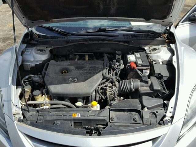 1YVHZ8BH9B5M16719 - 2011 MAZDA 6 I SILVER photo 7