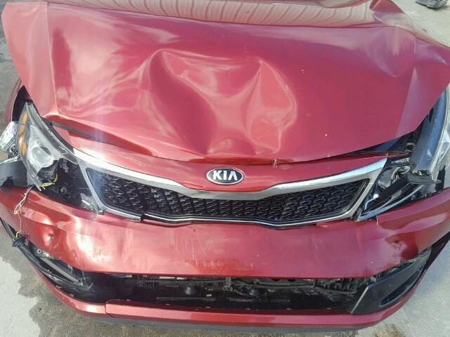 5XXGM4A76DG248232 - 2013 KIA OPTIMA RED photo 7