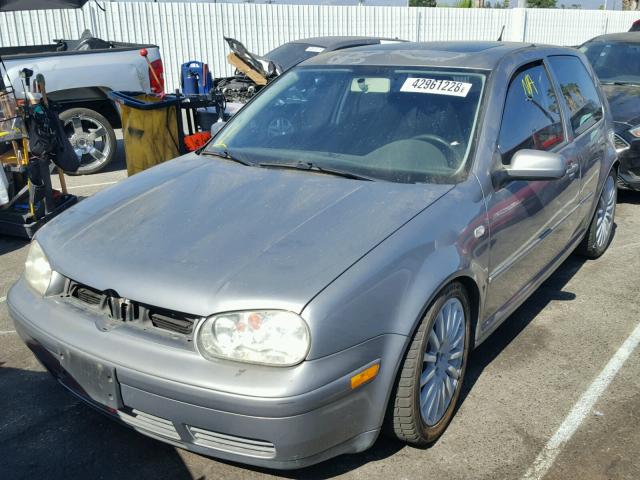 9BWDE61J954031699 - 2005 VOLKSWAGEN GTI GRAY photo 2