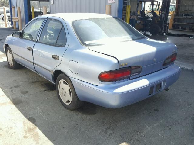 1Y1SK5269TZ032572 - 1996 GEO PRIZM BLUE photo 3