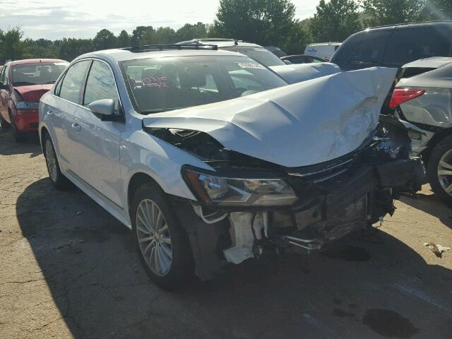 1VWBT7A30GC010096 - 2016 VOLKSWAGEN PASSAT WHITE photo 1