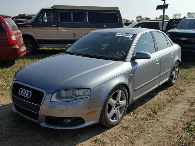 WAUEF78E56A022802 - 2006 AUDI A4 S-LINE SILVER photo 2