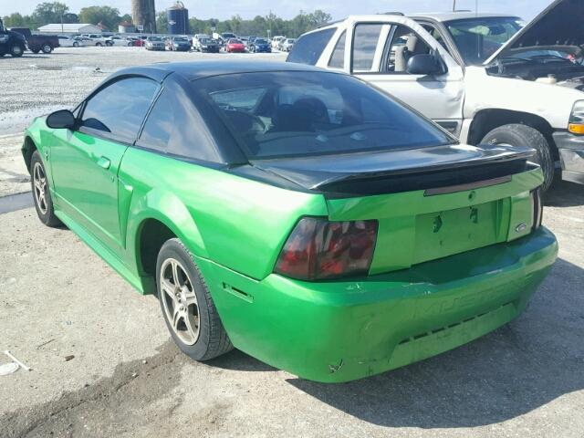 1FAFP404XYF274160 - 2000 FORD MUSTANG GREEN photo 3
