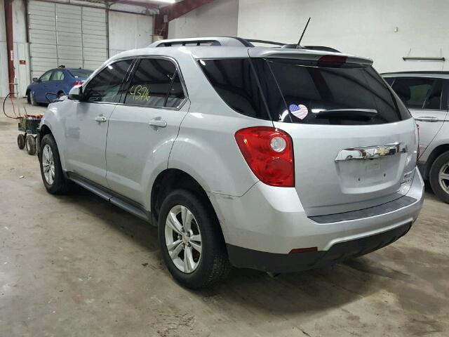 2GNALBEK4F6347243 - 2015 CHEVROLET EQUINOX LT SILVER photo 3