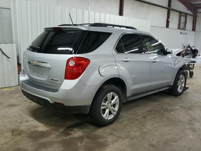 2GNALBEK4F6347243 - 2015 CHEVROLET EQUINOX LT SILVER photo 4