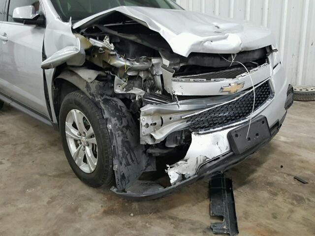 2GNALBEK4F6347243 - 2015 CHEVROLET EQUINOX LT SILVER photo 9