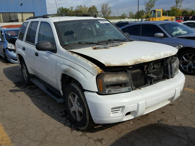 1GNDS13S262135709 - 2006 CHEVROLET TRAILBLAZE WHITE photo 1