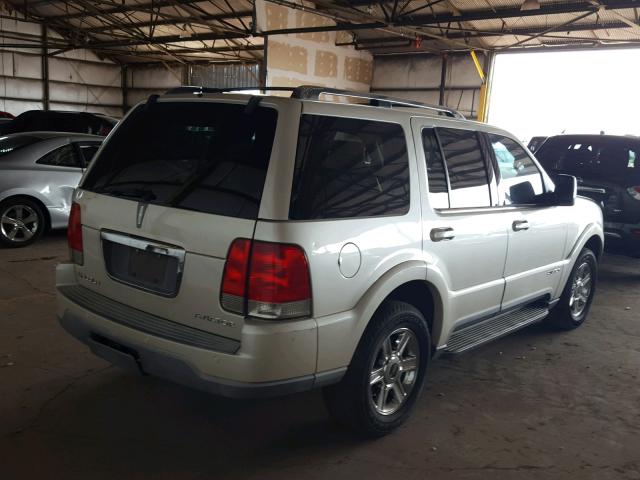 5LMEU68H75ZJ27556 - 2005 LINCOLN AVIATOR 白色 照片 4