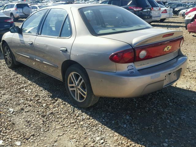 1G1JC52F447213288 - 2004 CHEVROLET CAVALIER TAN photo 3