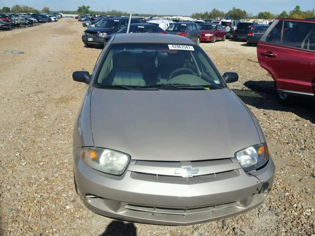 1G1JC52F447213288 - 2004 CHEVROLET CAVALIER TAN photo 9