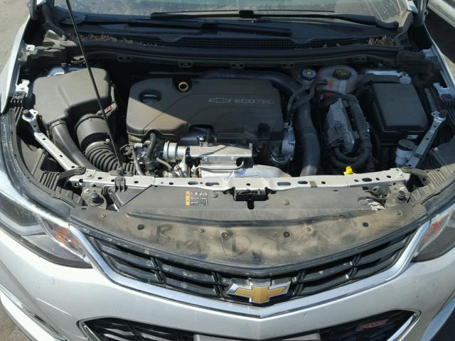 1G1BE5SM6H7183200 - 2017 CHEVROLET CRUZE LT SILVER photo 7