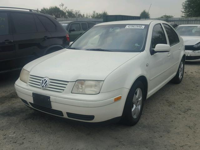 3VWSK69M73M030610 - 2003 VOLKSWAGEN JETTA GLS WHITE photo 2