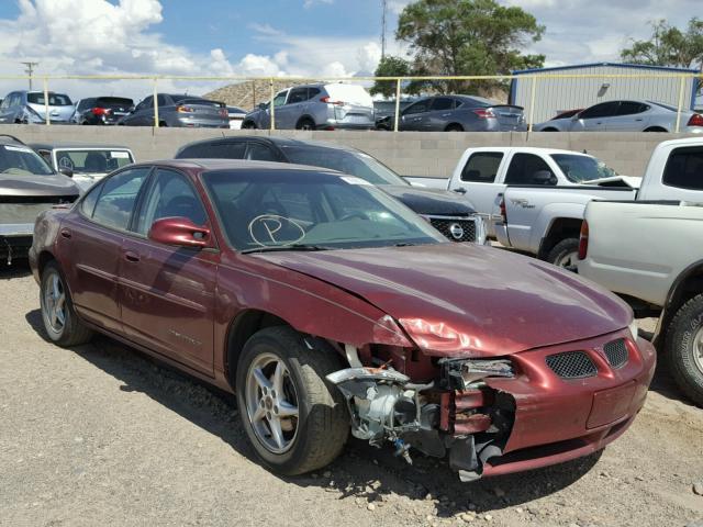 1G2WK52J03F148534 - 2003 PONTIAC GRAND PRIX მუქწითელი ფოტო 1