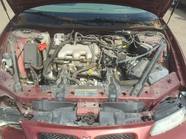 1G2WK52J03F148534 - 2003 PONTIAC GRAND PRIX მუქწითელი ფოტო 7