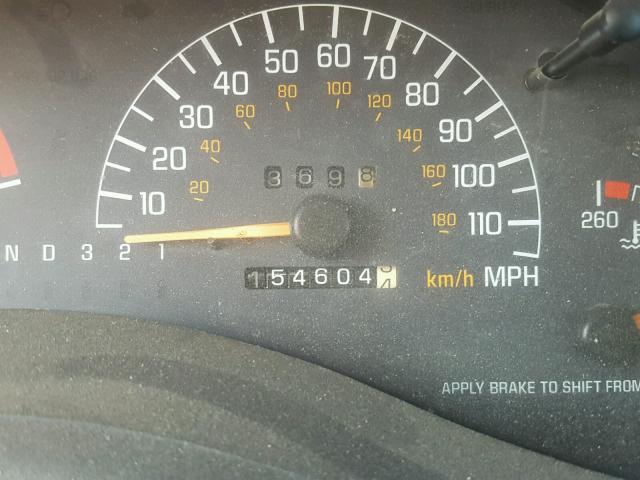 1G2WK52J03F148534 - 2003 PONTIAC GRAND PRIX მუქწითელი ფოტო 8