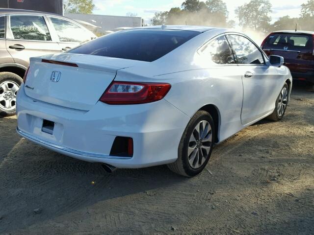 1HGCT1B85EA016436 - 2014 HONDA ACCORD WHITE photo 4