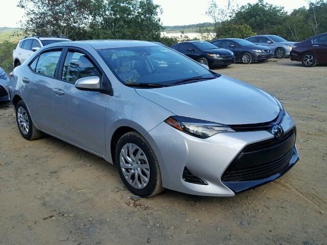 5YFBURHE2HP691440 - 2017 TOYOTA COROLLA L SILVER photo 1