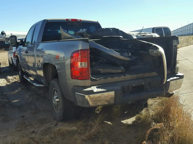 1GCHK29KX7E579346 - 2007 CHEVROLET SILVERADO GRAY photo 3