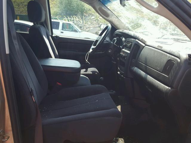 3D7KU28C04G109945 - 2004 DODGE RAM 2500 S ოქროსფერი ფოტო 5