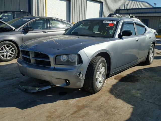 2B3KA43R77H870908 - 2007 DODGE CHARGER SE GRAY photo 2