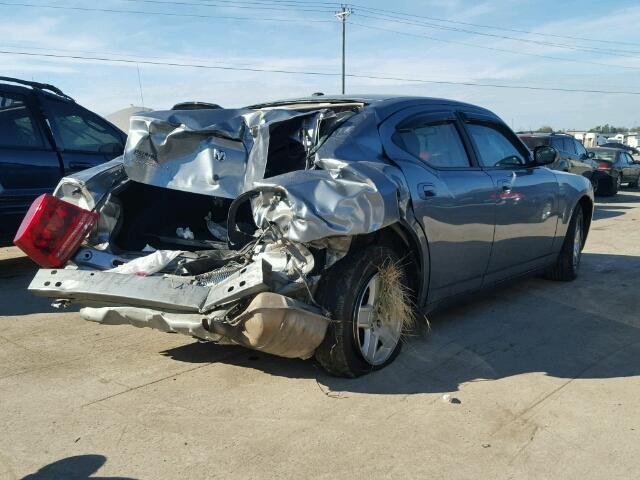 2B3KA43R77H870908 - 2007 DODGE CHARGER SE GRAY photo 4