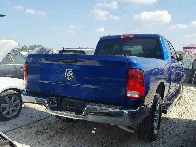 1C6RR6FTXHS609962 - 2017 RAM 1500 ST BLUE photo 4