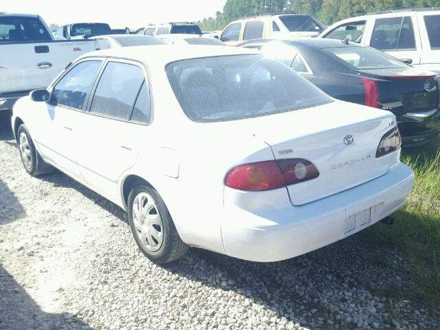 1NXBR12EX1Z462052 - 2001 TOYOTA COROLLA CE WHITE photo 3