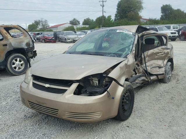 1G1AK55FX67805943 - 2006 CHEVROLET COBALT LS GOLD photo 2