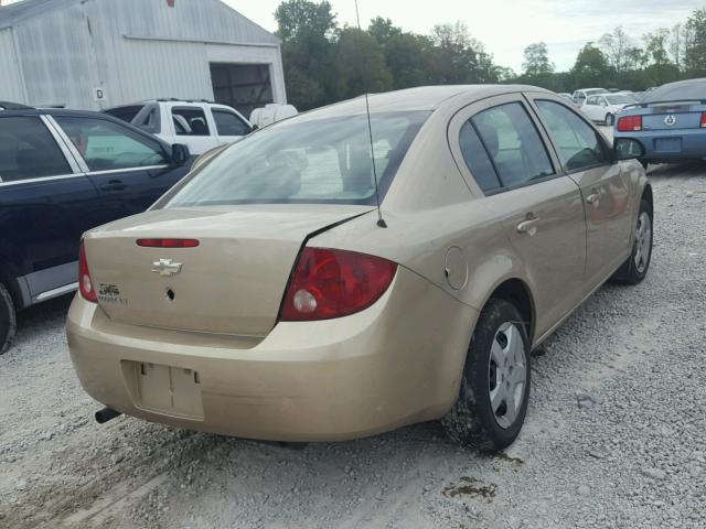 1G1AK55FX67805943 - 2006 CHEVROLET COBALT LS GOLD photo 4