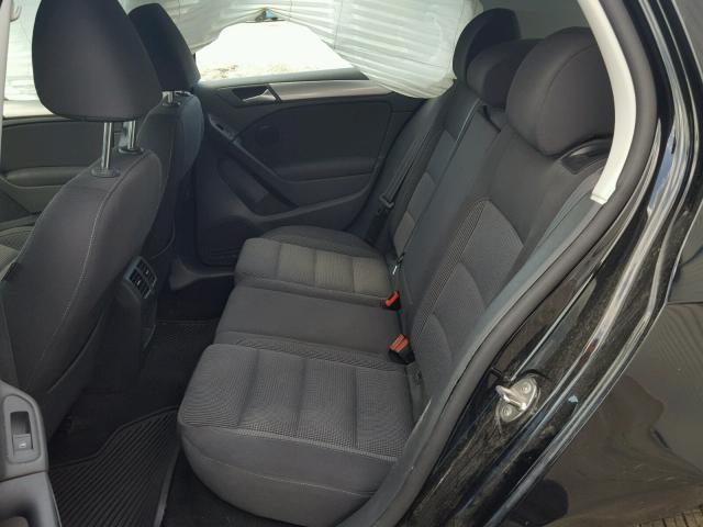 WVWDB7AJ4EW011812 - 2014 VOLKSWAGEN GOLF BLACK photo 6