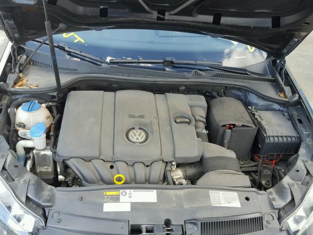 WVWDB7AJ4EW011812 - 2014 VOLKSWAGEN GOLF BLACK photo 7