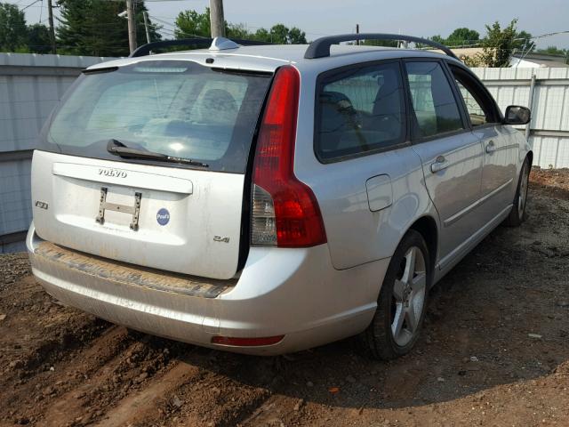 YV1MW382882425001 - 2008 VOLVO V50 2.4I SILVER photo 4