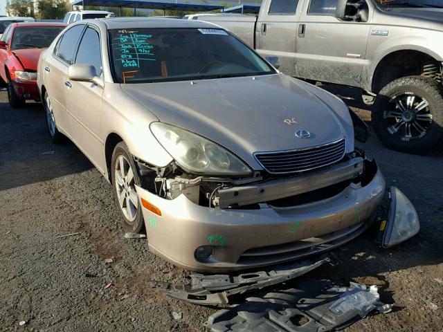 JTHBA30G255089017 - 2005 LEXUS ES 330 GOLD photo 1