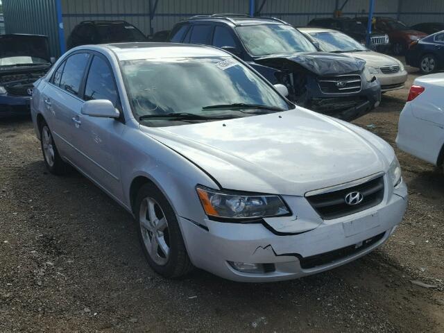 5NPEU46F16H027880 - 2006 HYUNDAI SONATA GLS SILVER photo 1