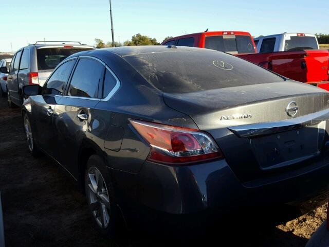 1N4AL3APXDN566464 - 2013 NISSAN ALTIMA GRAY photo 3