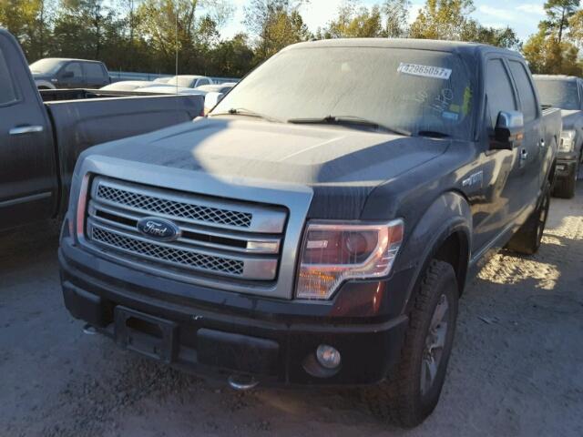 1FTFW1EF6EFA11908 - 2014 FORD F150 SUPER BLACK photo 2