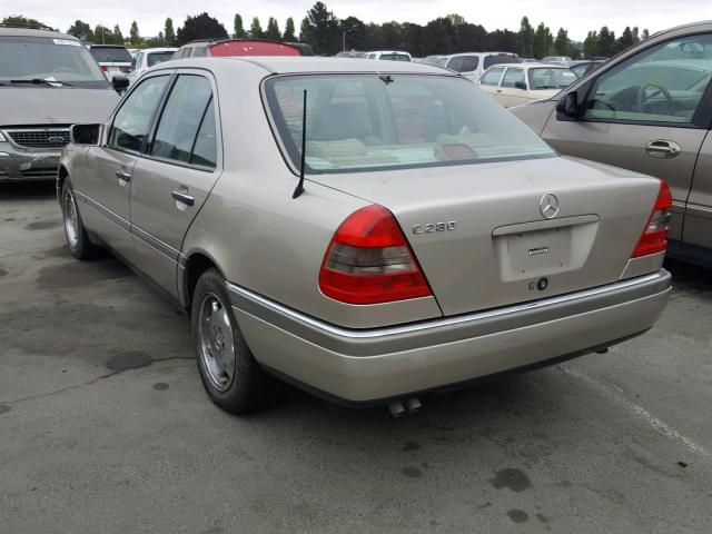 WDBHA28E7VF514717 - 1997 MERCEDES-BENZ C 280 GOLD photo 3