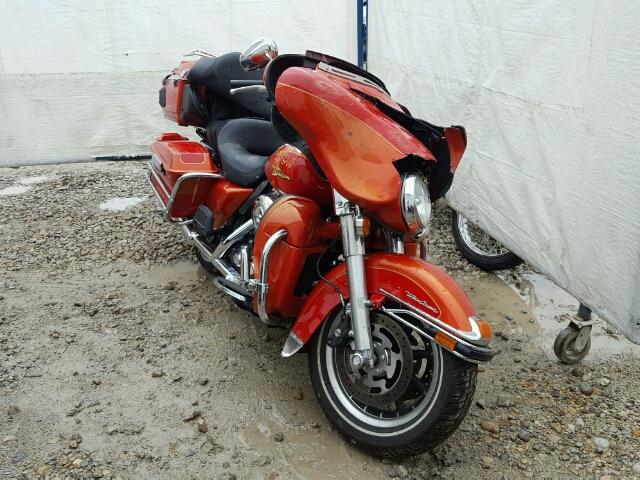 1HD1FC4128Y668823 - 2008 HARLEY-DAVIDSON FLHTCUI ORANGE photo 1