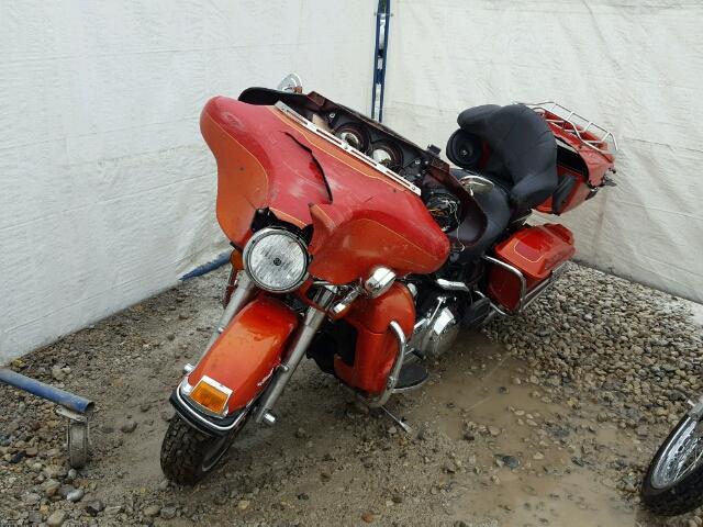 1HD1FC4128Y668823 - 2008 HARLEY-DAVIDSON FLHTCUI ORANGE photo 2