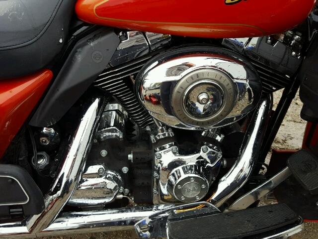 1HD1FC4128Y668823 - 2008 HARLEY-DAVIDSON FLHTCUI ORANGE photo 7