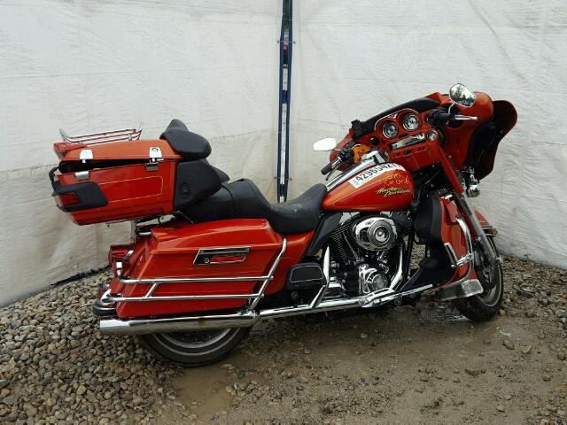 1HD1FC4128Y668823 - 2008 HARLEY-DAVIDSON FLHTCUI ORANGE photo 9