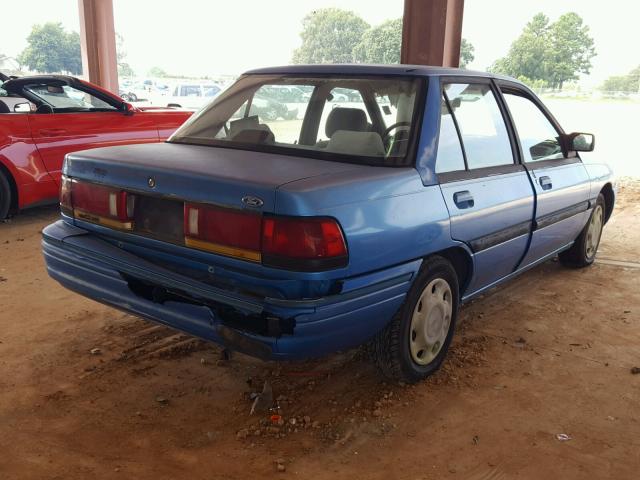 3FARP13J6RR133331 - 1994 FORD ESCORT LX BLUE photo 4