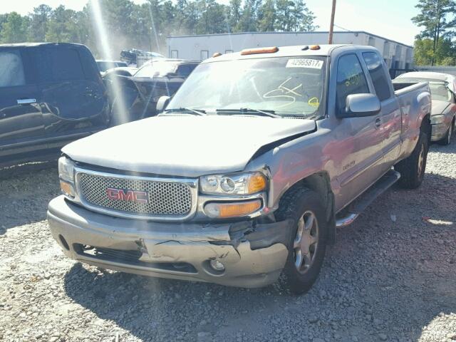 2GTFK69U421357878 - 2002 GMC SIERRA TAN photo 9